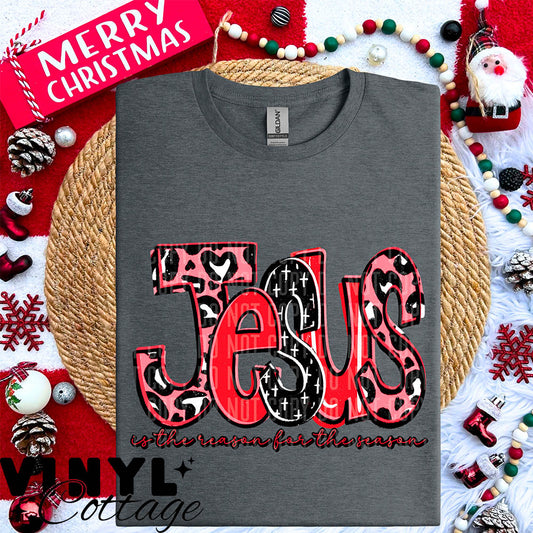 Jesus is The Reason ~ DTF Transfer
