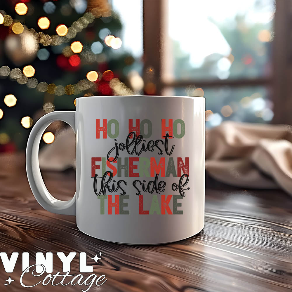Jolliest Fisherman ~ UV DTF DECAL