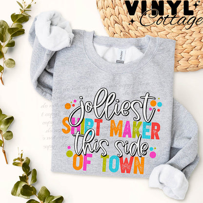 Jolliest Shirt Maker ~ DTF Transfer