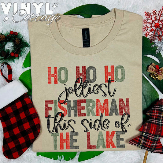Jolliest Fisherman ~ DTF Transfer