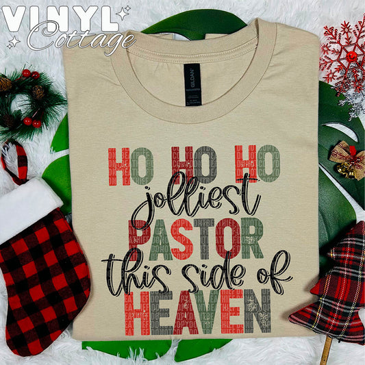 Jolliest Pastor ~ DTF Transfer