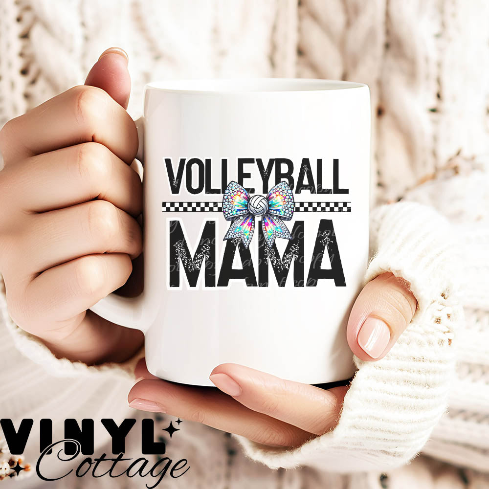 Volleyball Mama ~ UV DTF DECAL