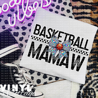 Basketball Mamaw ~ DTF Transfer