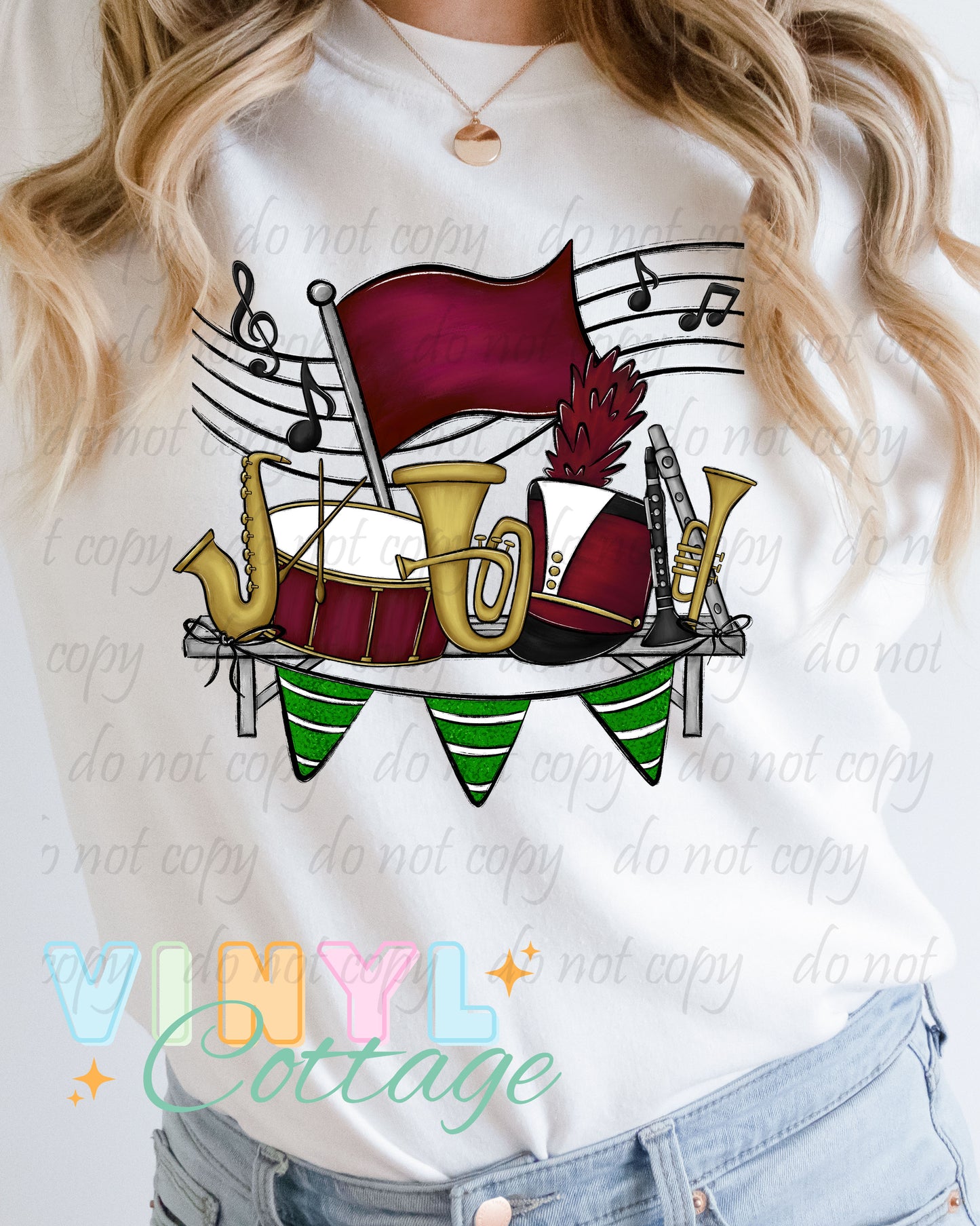 Custom Marching Band ~ DTF Transfer
