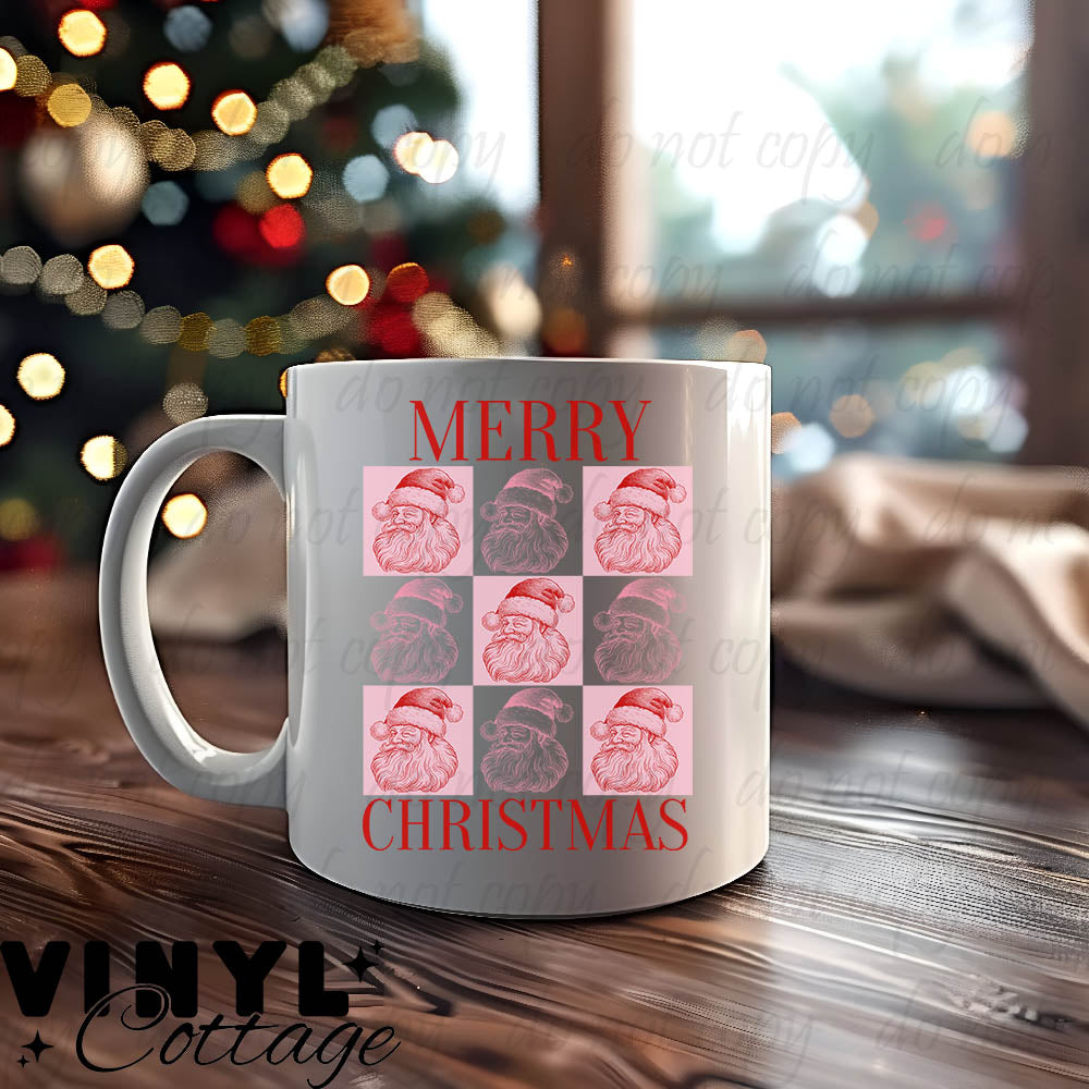 Merry Christmas ~ UV DTF DECAL