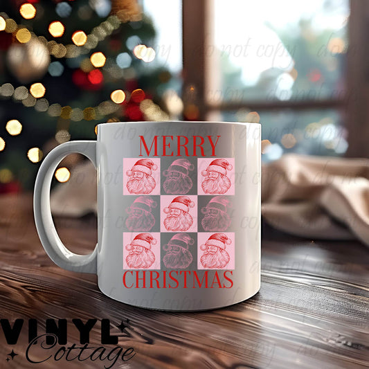 Merry Christmas ~ UV DTF DECAL