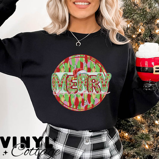Merry Christmas ~ DTF Transfer