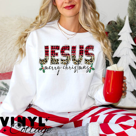 Merry Christmas ~ DTF Transfer