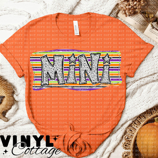 Dotted Halloween ~ Mini ~ DTF Transfer