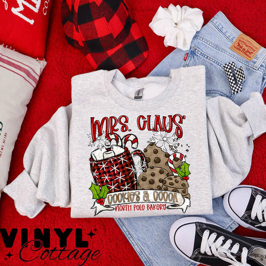 Mrs. Claus ~ DTF Transfer