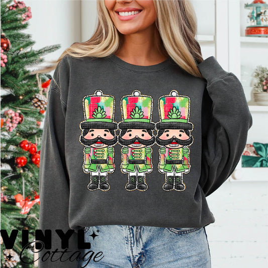 Nutcracker Trio ~ DTF Transfer