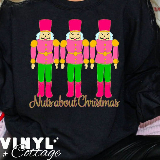 Nuts About Christmas ~ DTF Transfer