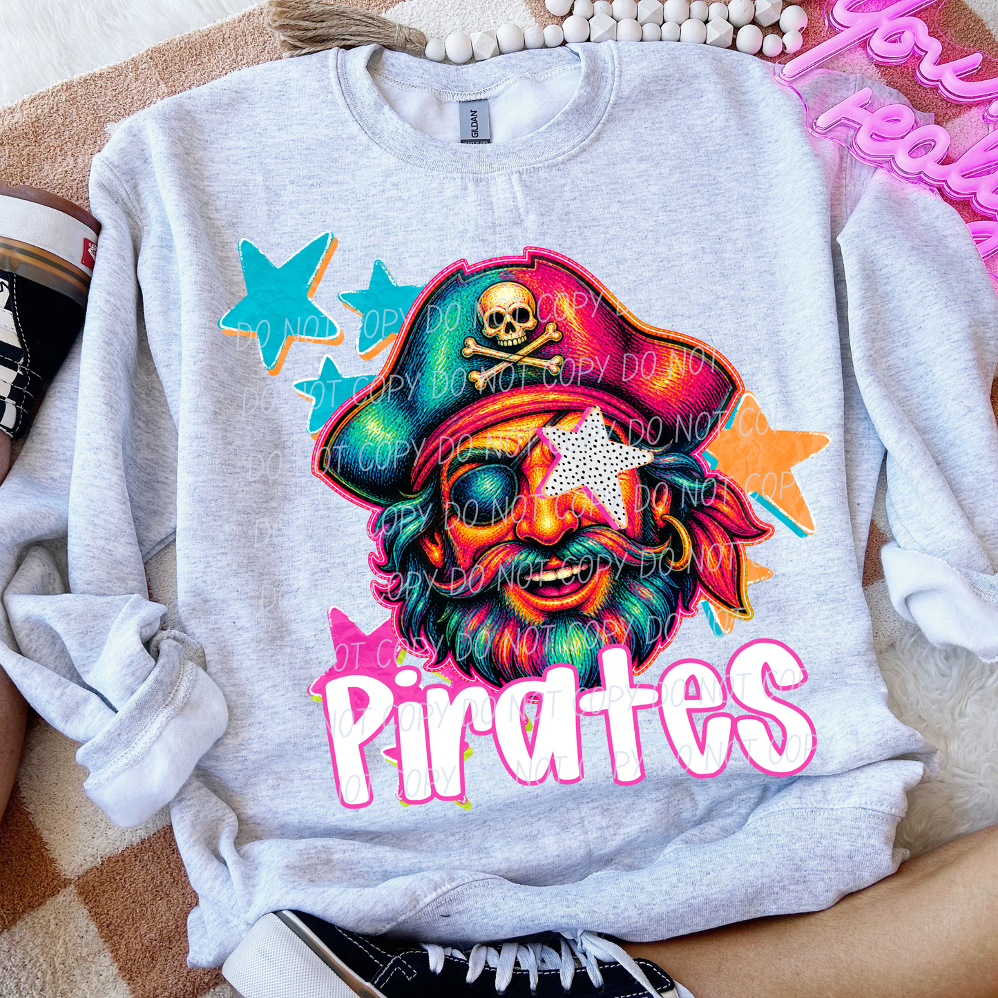 Pirates ~ Pop Art ~ 26CSD ~ DTF Transfer
