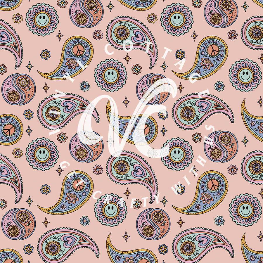 Yin Yang Paisley ~ PV163
