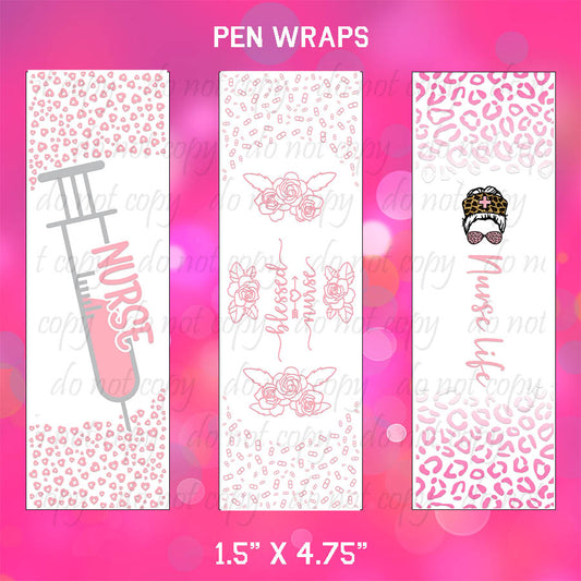 Pen Wraps ~ Nurse