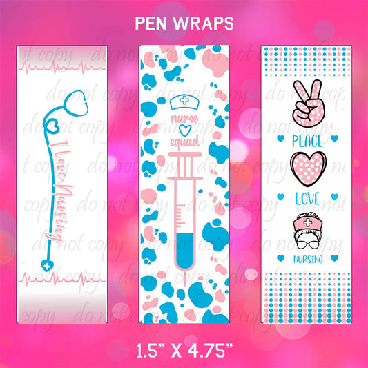 Pen Wraps ~ Nursing