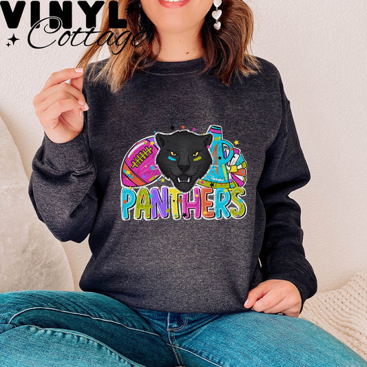 Bright Mascots ~ Panthers ~ DTF Transfer