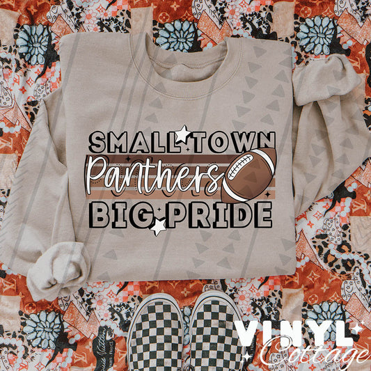 Small Town ~ Panthers ~ DTF Transfer