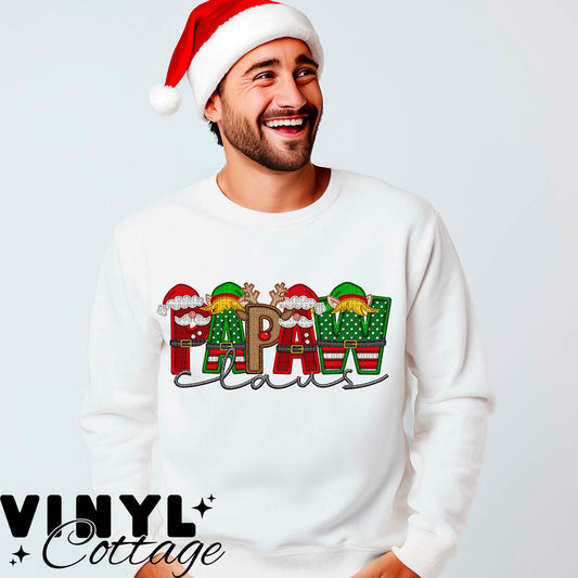 Claus ~ Papaw ~ DTF Transfer