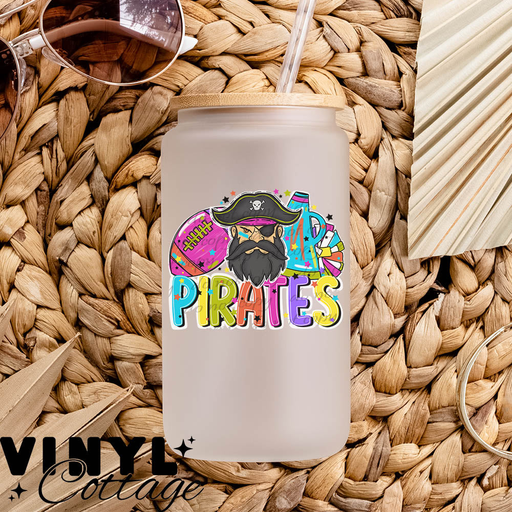 Bright Mascots ~ Pirates ~ UV DTF DECAL