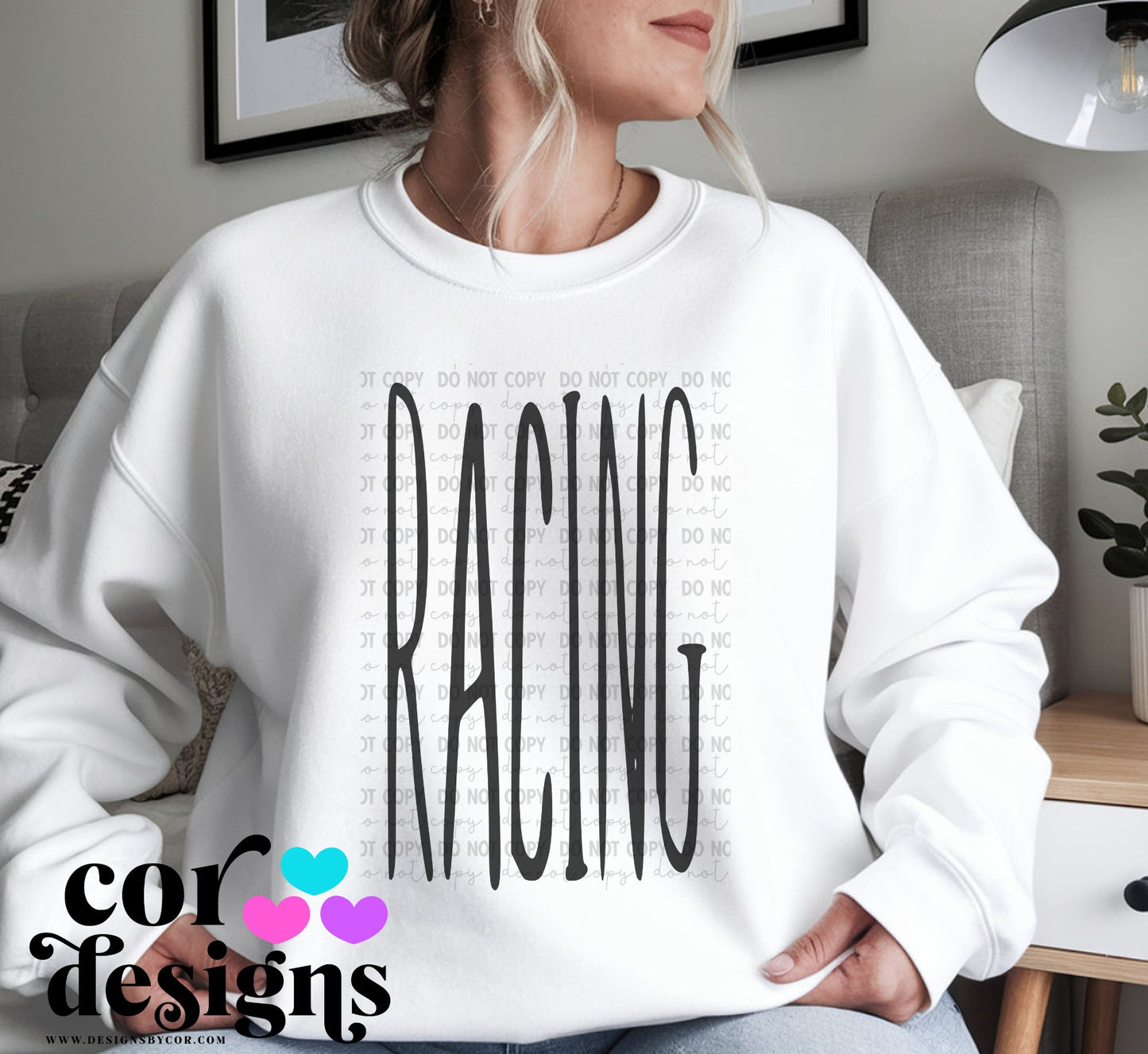 Racing Oversized Skinny ~ COR25 ~ DTF Transfer
