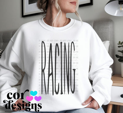 Racing Oversized Skinny ~ COR25 ~ DTF Transfer