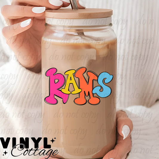 Rams ~ UV DTF DECAL