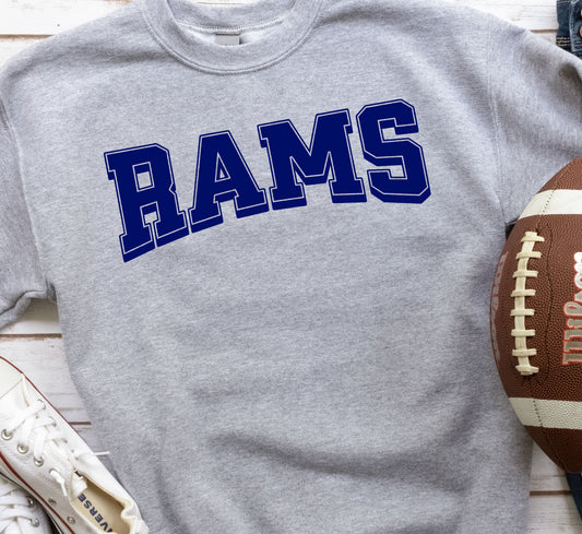 Rams Varsity Classic  ~ DTF Transfers