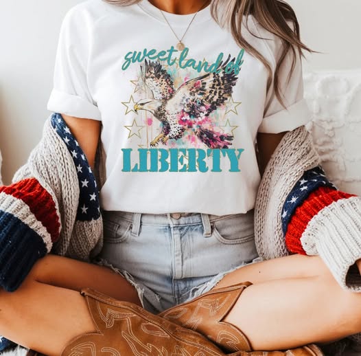 Sweet Land of Liberty ~ SAG26 ~ DTF Transfer