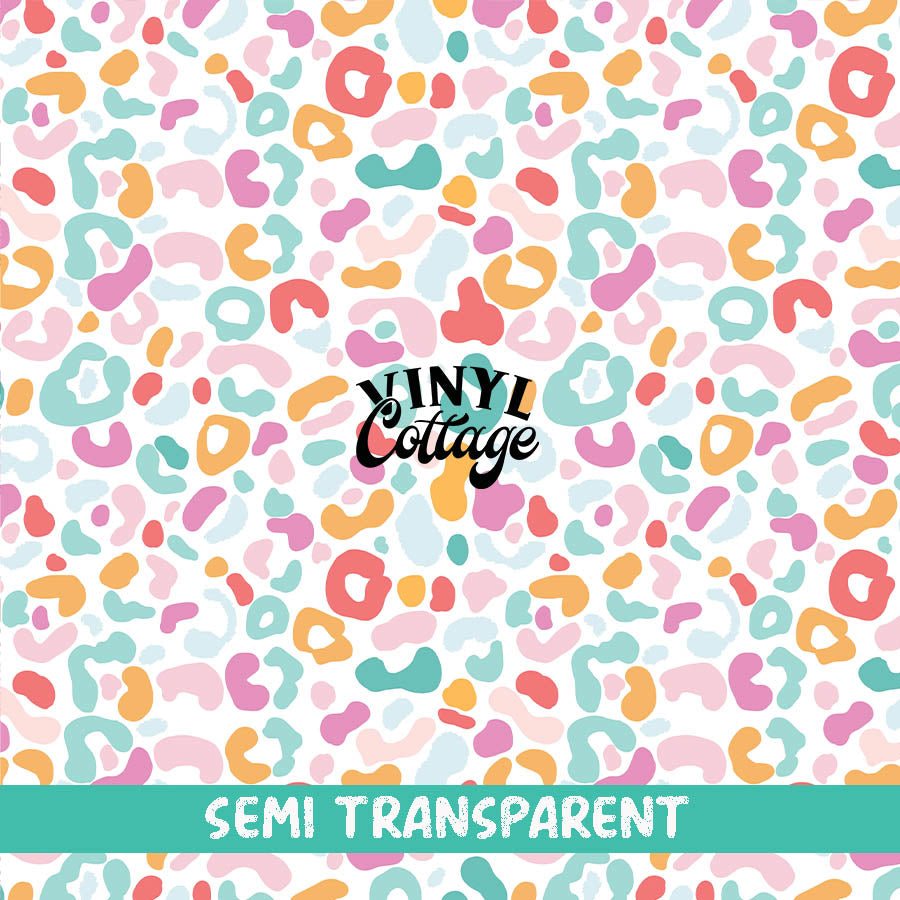 ST42 ~ Semi Transparent ~ Summer Leopard