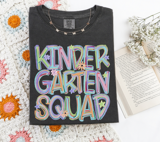 Kindergarten Squad ~ 25SAG ~ DTF Transfers