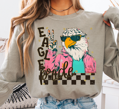 Eagles ~ Grunge Mascot ~ SAG25 ~ DTF Transfer