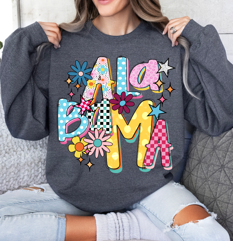 Funky Fresh States ~ Drop Down Menu ~ SAG26 ~ DTF Transfer