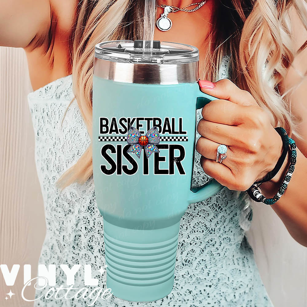 Basketball Sister ~ UV DTF DECAL
