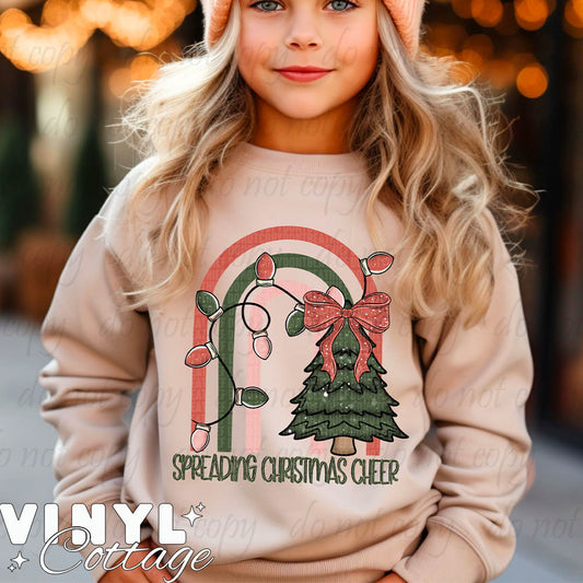 Spreading Christmas Cheer ~ DTF Transfer