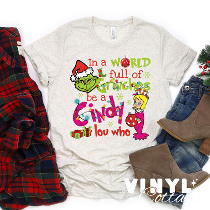 Be Like Cindy ~ DTF Transfer