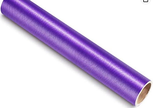 Satin Brushed Violet Purple Adhesive Sheet