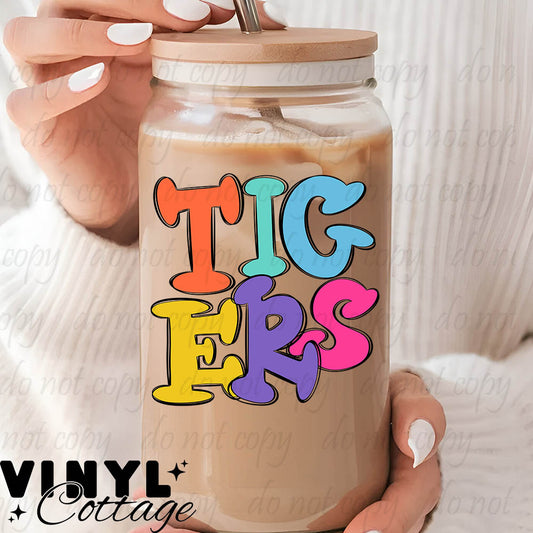 Tigers ~ UV DTF DECAL