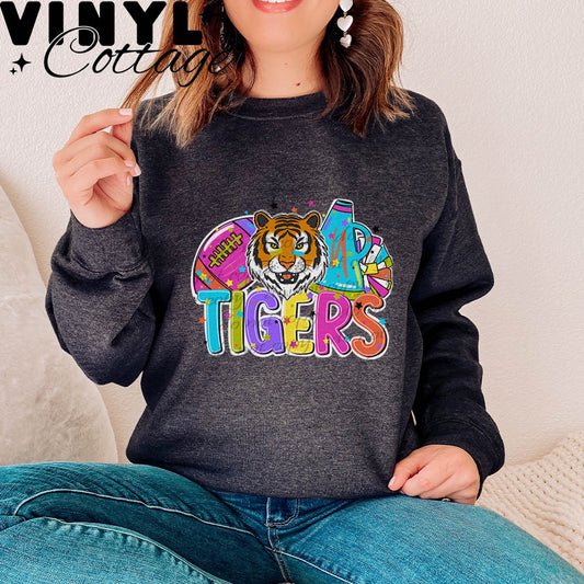 Bright Mascots ~ Tigers ~ DTF Transfer