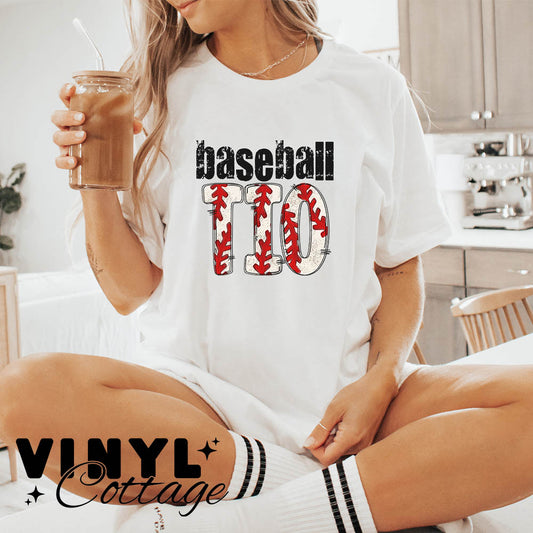 Baseball Tio ~ Baseball Names ~ DTF Transfer