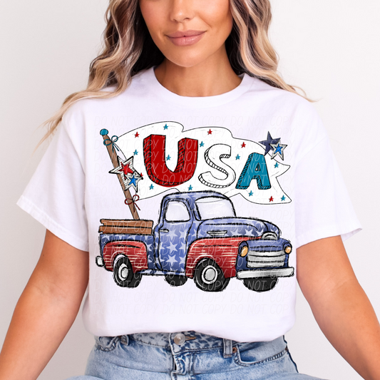 USA Truck ~ 25CSD05 ~ DTF Transfers