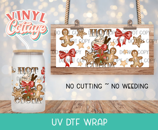 35UV  Hot Cocoa ~ UV DTF Wrap