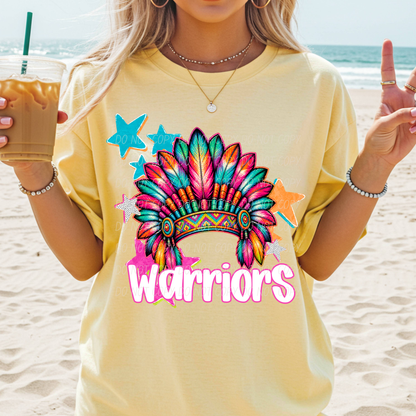 Warriors ~ Pop Art ~ 26CSD ~ DTF Transfer
