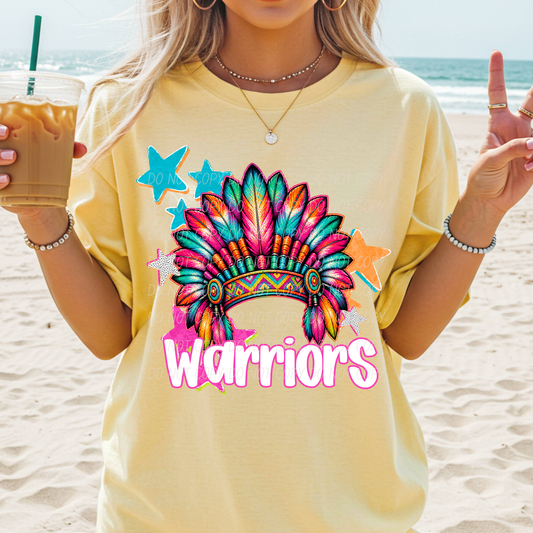 Warriors ~ Pop Art ~ 26CSD ~ DTF Transfer