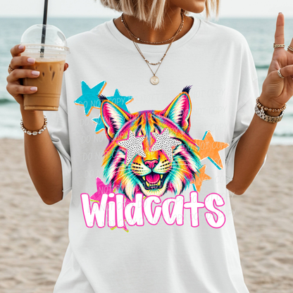 Wildcats ~ Pop Art ~ 26CSD ~ DTF Transfer