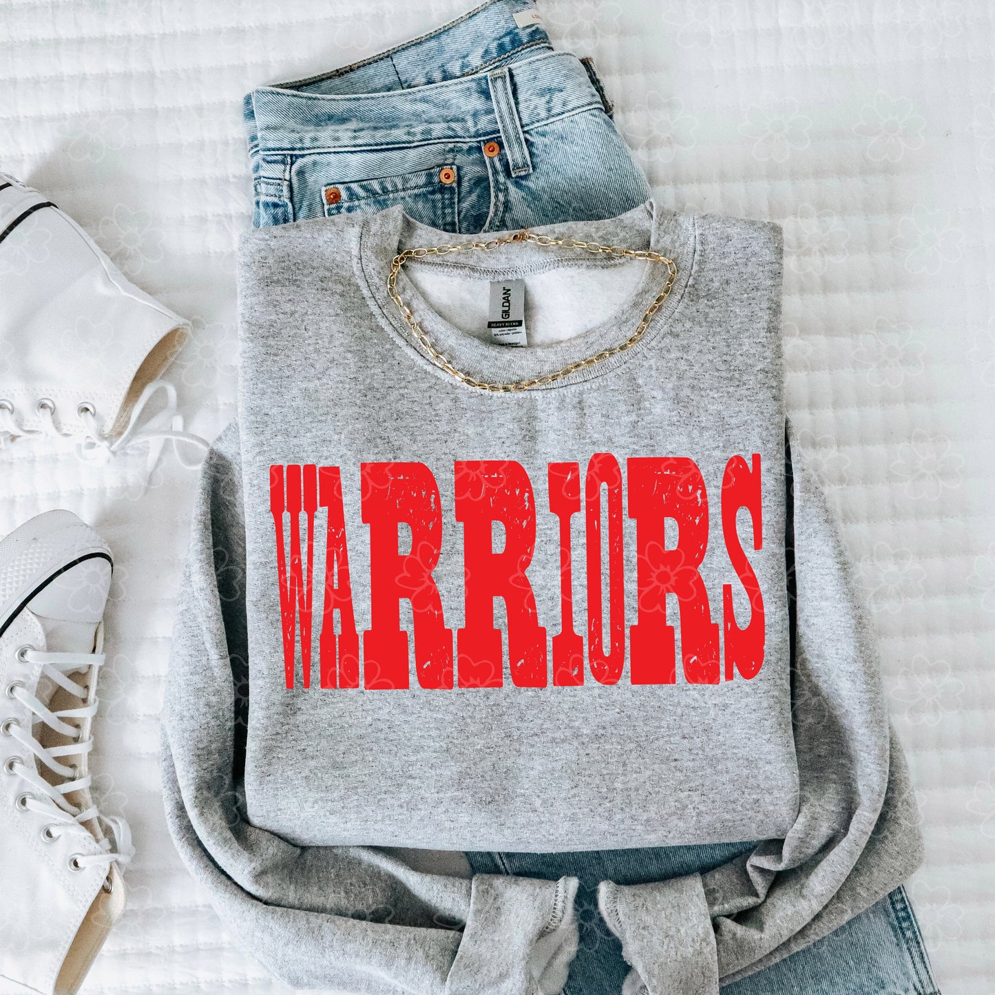 Warriors1 ~ Mixed Up Mascots ~ SAG26 ~ DTF Transfer