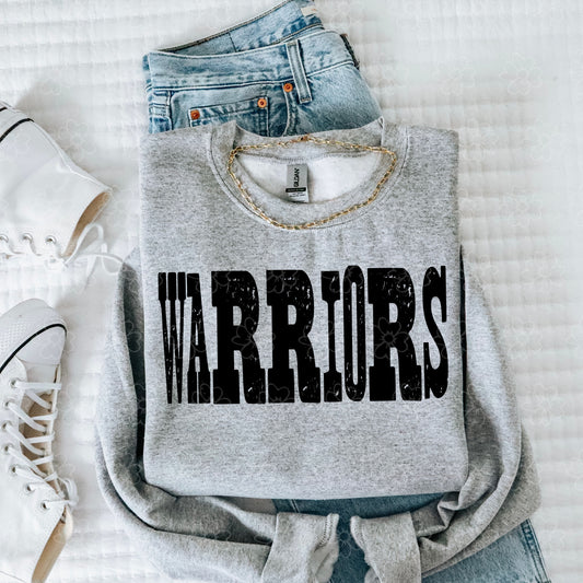 Warriors2 ~ Mixed Up Mascots ~ SAG26 ~ DTF Transfer