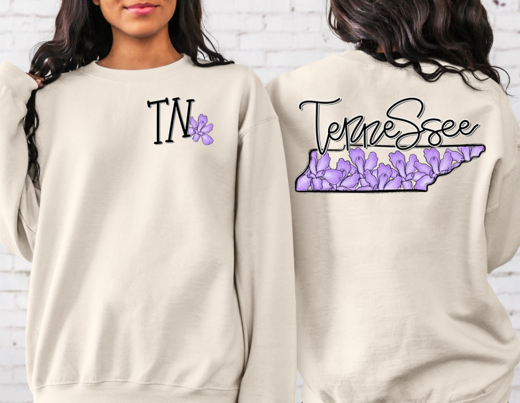 Whimsy States ~ State Outline Only ~ DTF Transfer ~ Choose Your State