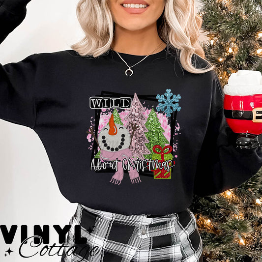 Wild About Christmas ~ DTF Transfer