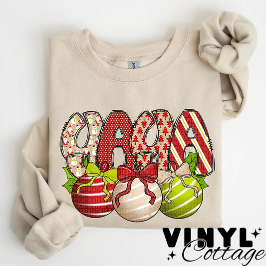 Christmas Bell ~ Yaya ~ DTF Transfer